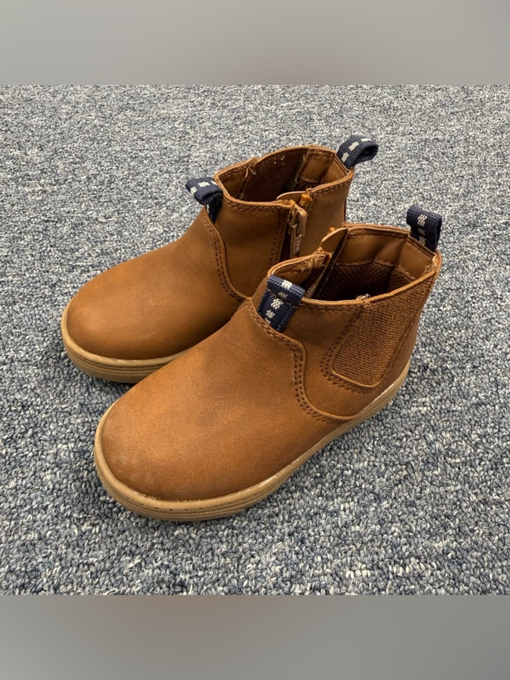 Cat & Jack Toddler Boys Brown Boots Size 7